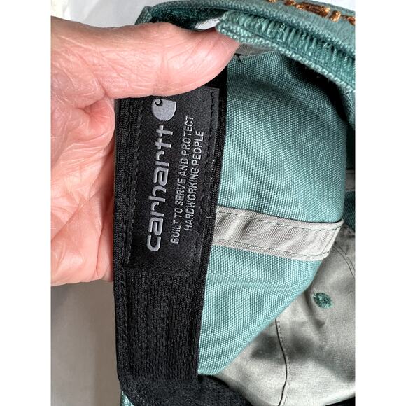 Carhartt mens hat cap one size  force wick sweat Odessa  olive green casual - Picture 5 of 6